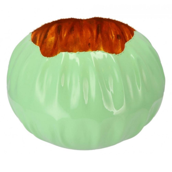 870728 Pot Marrakech mintgroen koperkleurig 50 cm