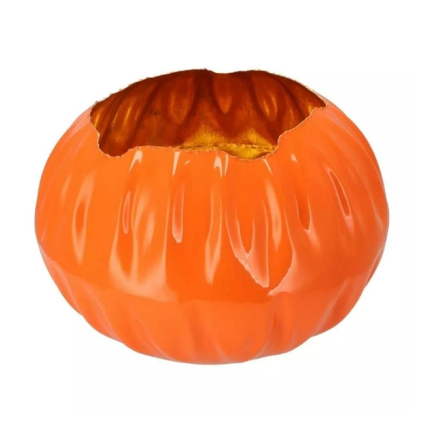 870748 Pot Marrakech oranje goudkleurig 50 cm