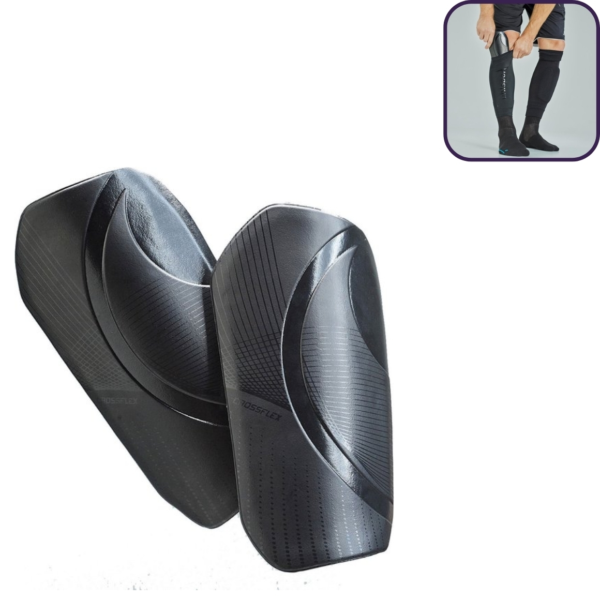 Uhlsport scheenbeschermers crossflex zwart M