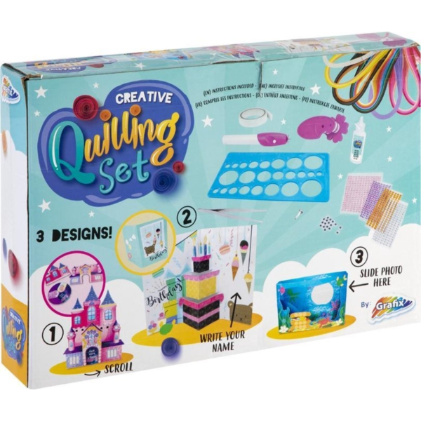 Grafix knutselset papier filigraan set