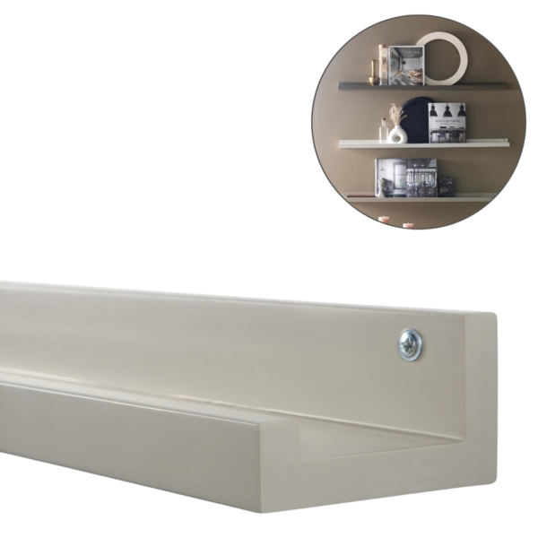 WOOOD wandplank Studio antique beige 120 cm