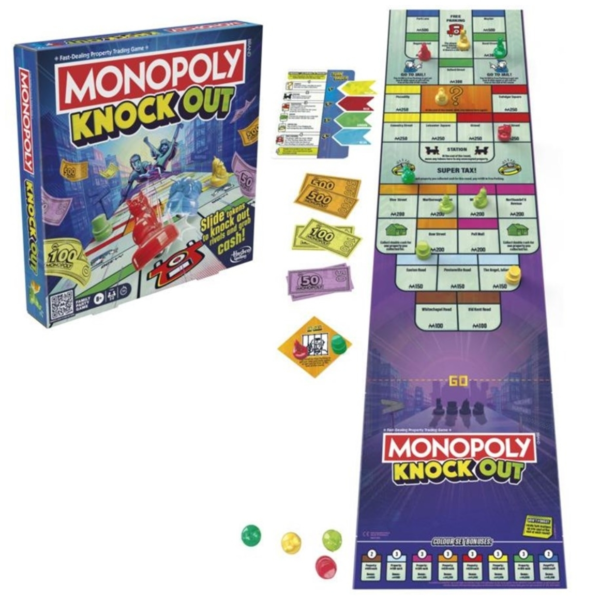 Monopoly spel Knock Out