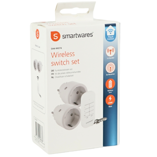 Smartwares draadloze schakelset 2300 W