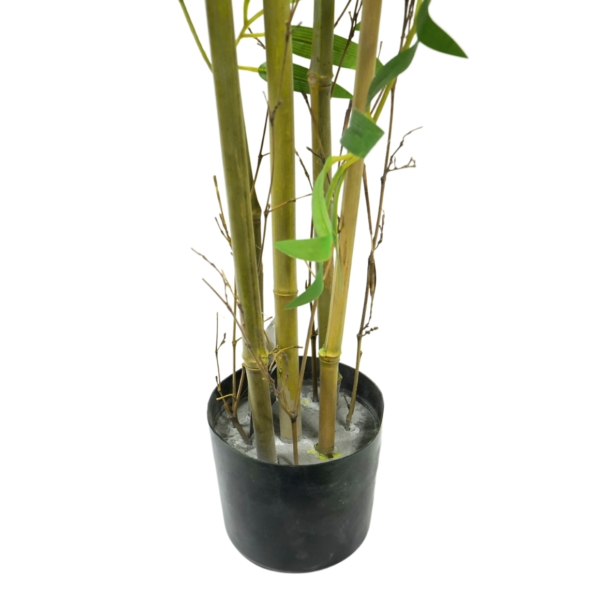 Kunstplant bamboe in pot 115 cm