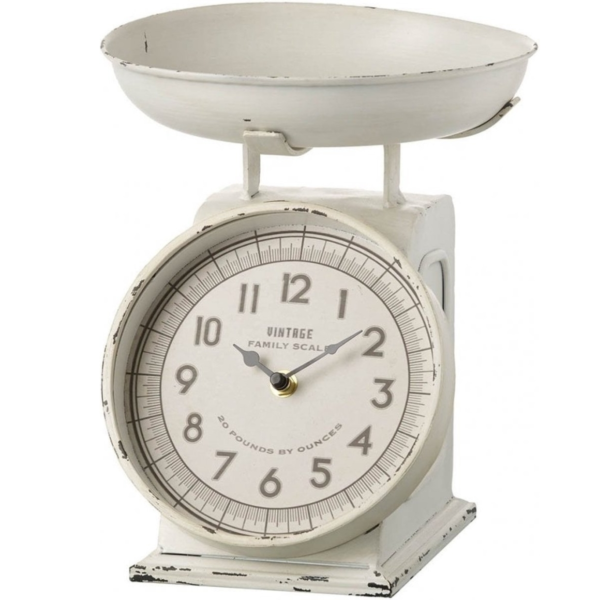 Parlane klok weegschaal op batterij 26 cm