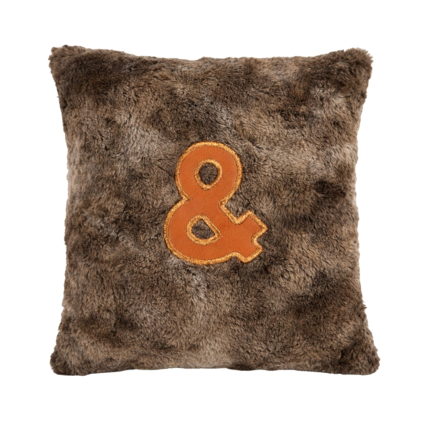 Ateliers du Linge kussen Chic & bruin 30 x 30 cm