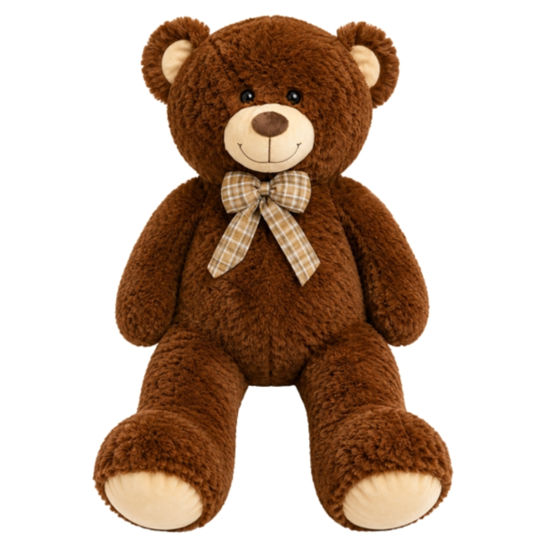 Knuffel beer bruin 100 cm