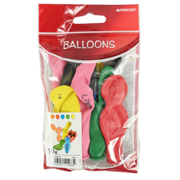 Amscan figuurballonnen 35 cm 10 stuks