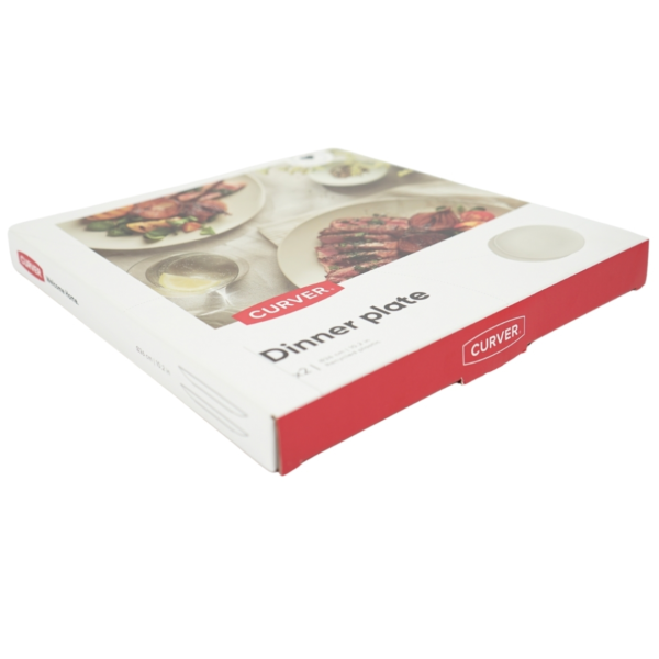 Curver dinerbord grijsgroen 26 cm set van 2