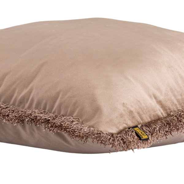 PTMD kussen Nous velvet taupe 60 x 60 cm