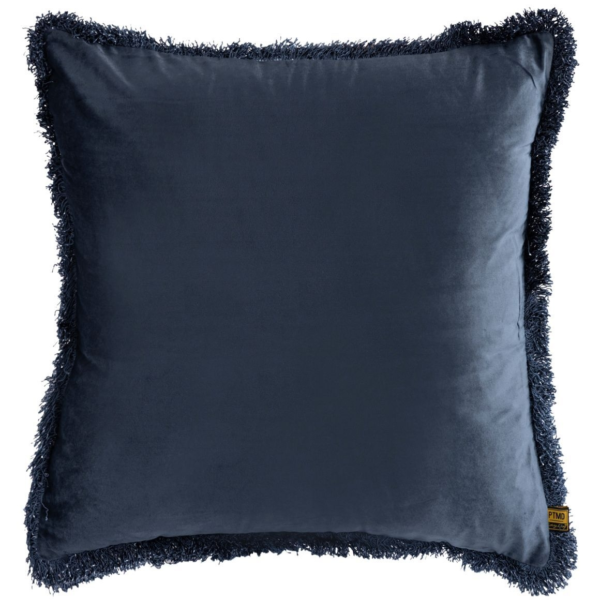 PTMD kussen Nous velvet blauw 60 x 60 cm