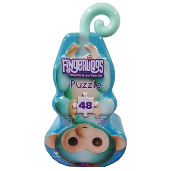 Fingerlings puzzel 48 delig in blik 20,5 cm