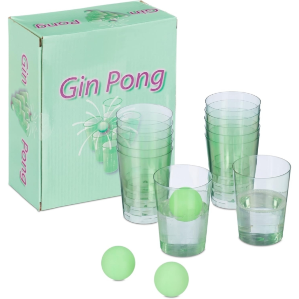 Relaxdays Gin Pong 15-delig