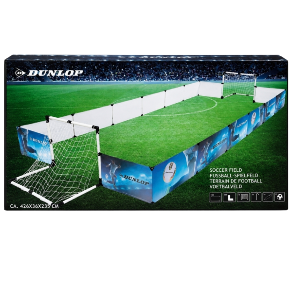 Dunlop voetbalveld blauw 426 cm