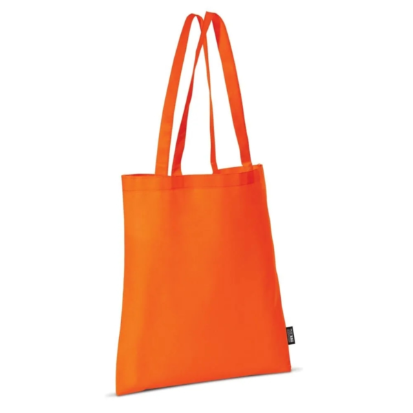 Schoudertas non woven oranje 41 cm