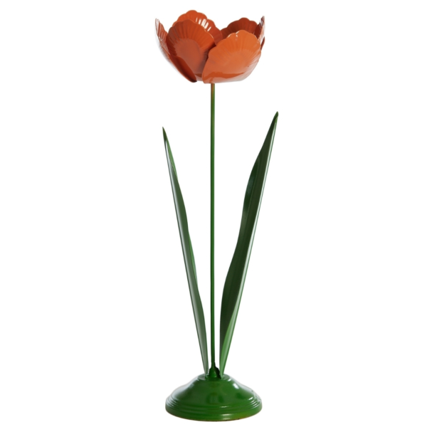 Light & Living theelichthouder Alfori groen oranje 41 cm