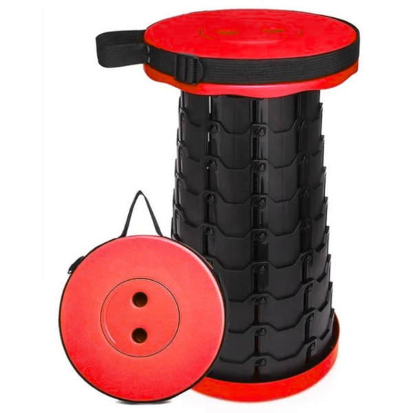Big Dean opvouwbare kruk rood 45 cm