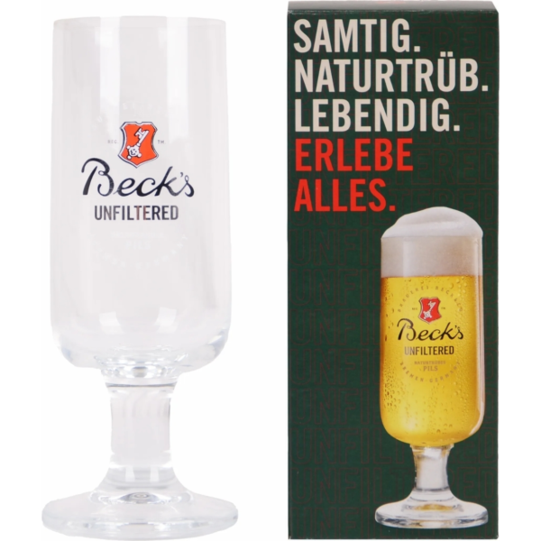 Becks bierglas 300 ml
