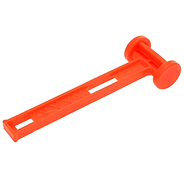 Redcliffs hamer plastic oranje 25 cm