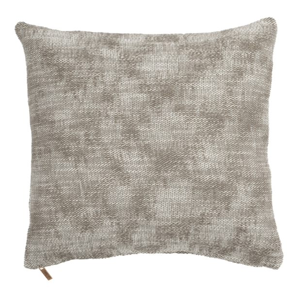 Tiseco kussen Melange taupe 45 x 45 cm