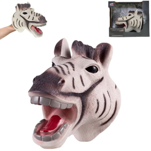 Toy Model handpop zebra 18 cm