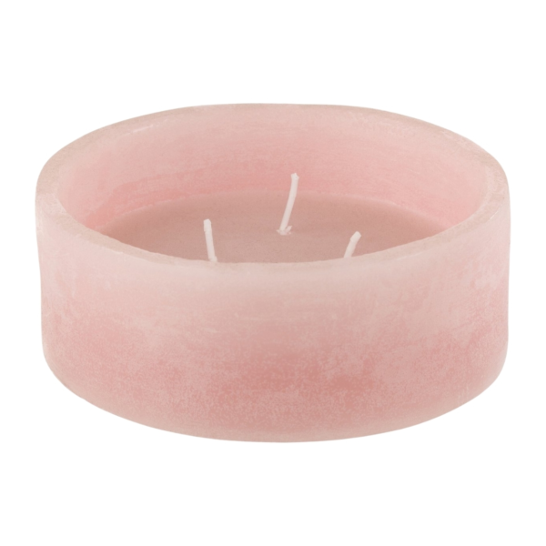 J-Line drijfkaars roze 15 cm