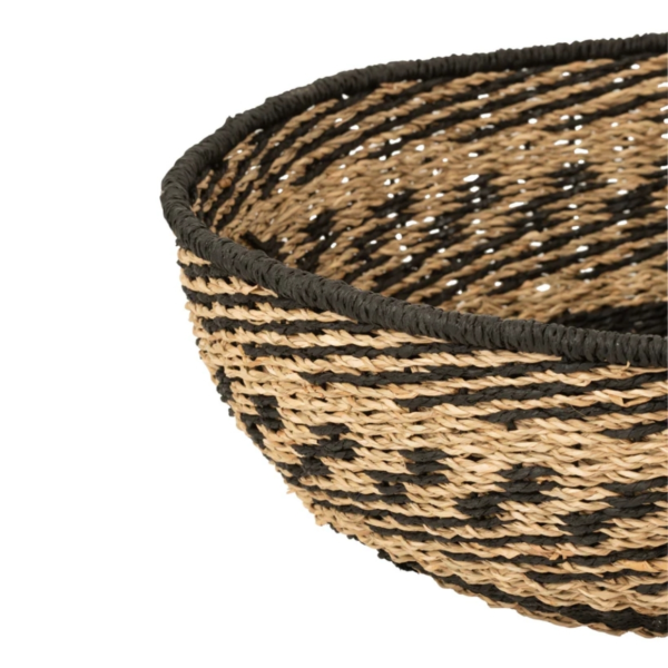 J-line mand zeegras 46 cm set van 2