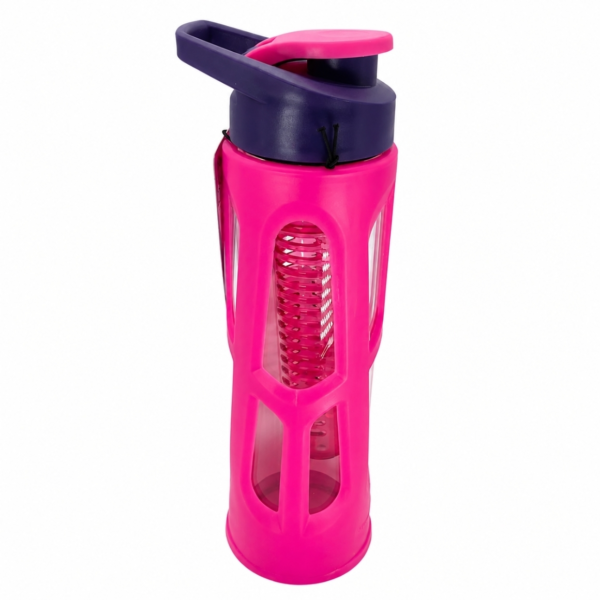 Green Canteen drinkfles Flip Cap glas roze/paars 561 ml