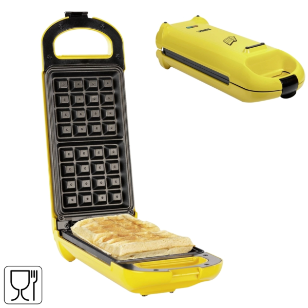Princess wafelijzer Flip geel 700W