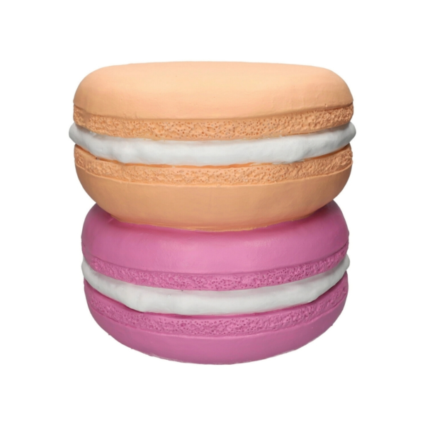 Bijzettafel macaron perzik/lavendel 33,5 cm