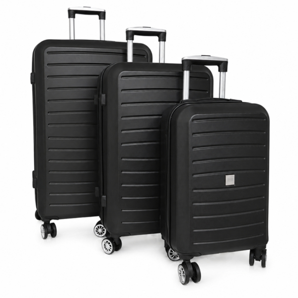 Kofferset Sunset zwart 95/56/27 L set van 3