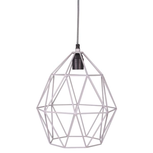 KidsDepot hanglamp Wire grijs 30 cm