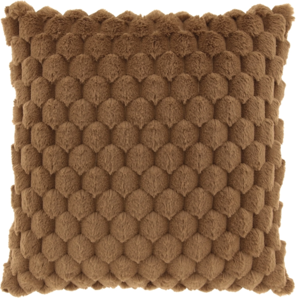 Unique Living kussen Dezi bruin 45 x 45 cm