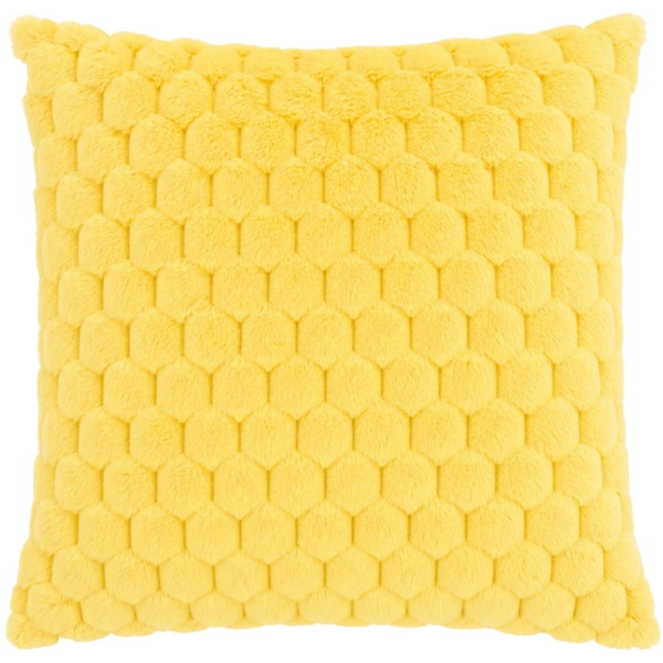 Unique Living kussen Dezi lemon yellow 45 x 45 cm