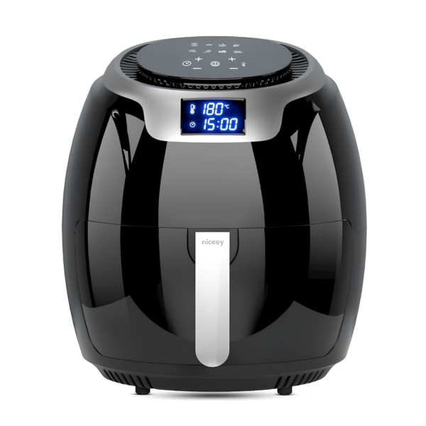 Niceey Airfryer XXL zwart 8 L 1800W
