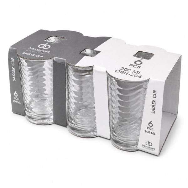 Homeware drinkglas Sadler 200 ml 6 stuks