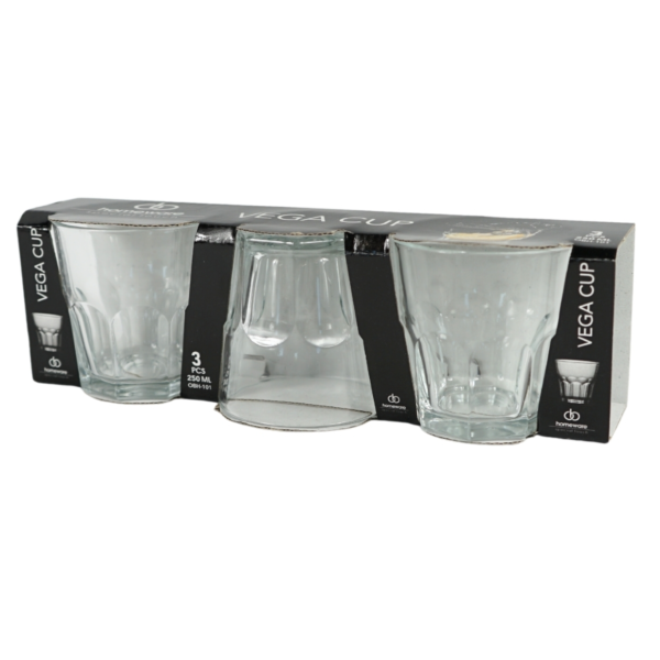 Homeware drinkglas Vega 250 ml 3 stuks