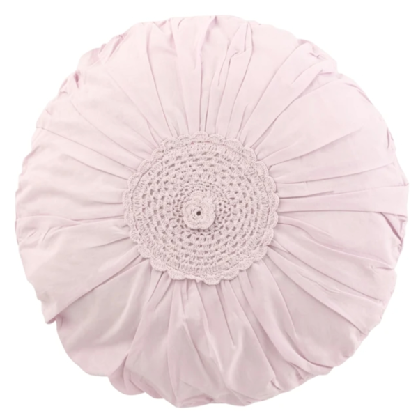 J-line kussen rond violet 39 cm