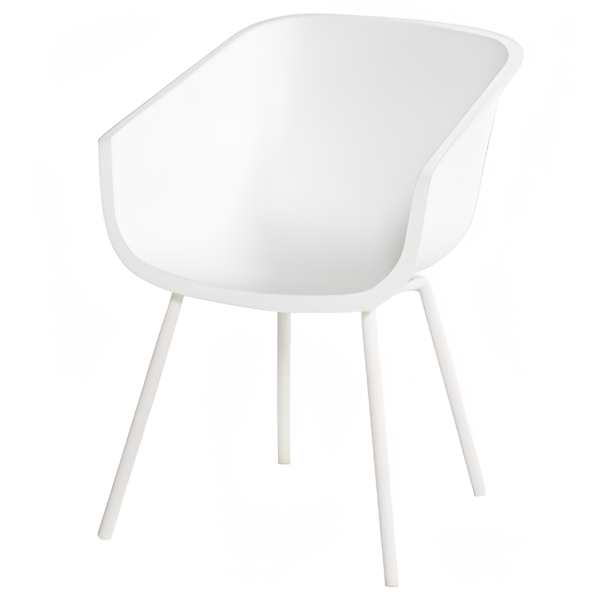 Hartman tuinstoel Amalia Element white/white 85 cm