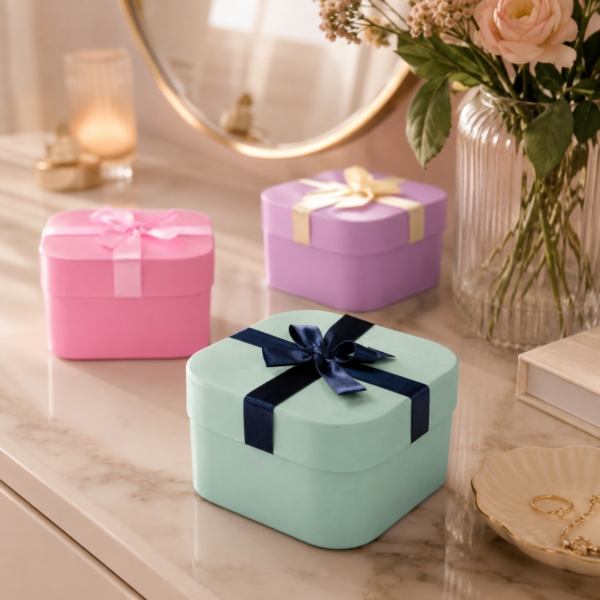 Geschenkdoos 14 cm 3 assorti
