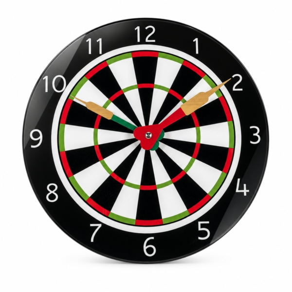 Out of the Blue klok Dartbord 30 cm