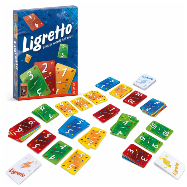 999 Games kaartspel Ligretto blauw