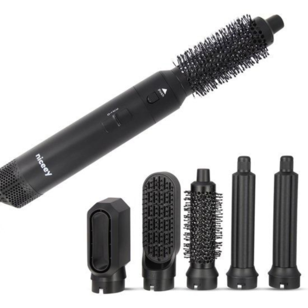 Niceey 5-in-1 haarstyler zwart