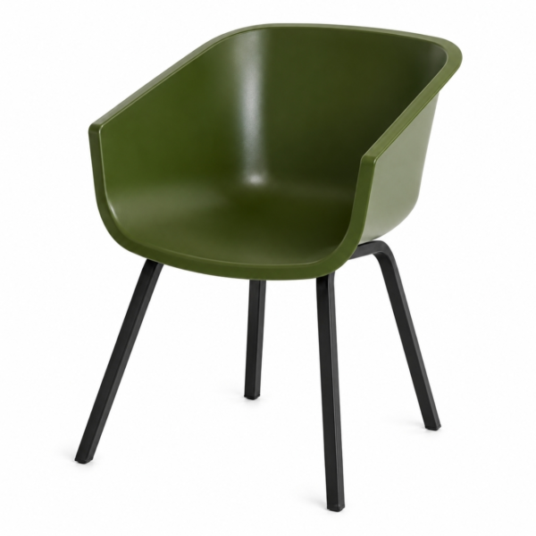 Hartman tuinstoel Amalia Element black/moss green 85 cm