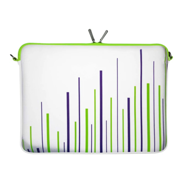 Digittrade laptop sleeve White Stripes 15,6 inch