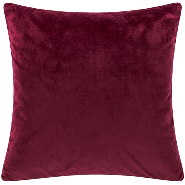 Tiseco kussen Velvet prune 60 x 60 cm