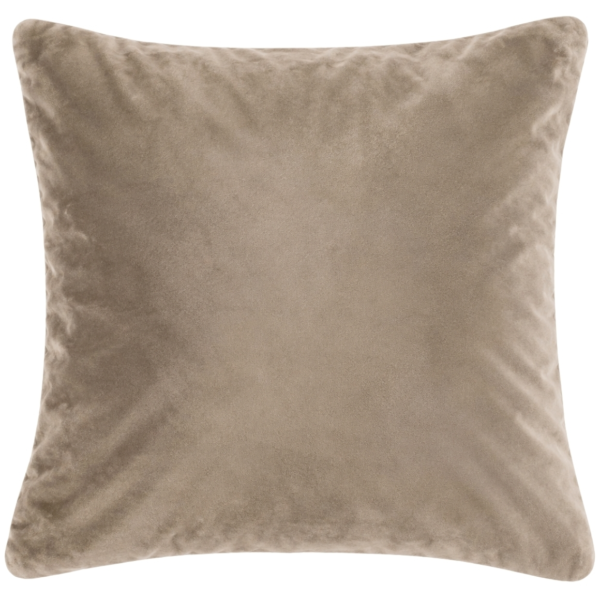 Tiseco kussen Velvet taupe 60 x 60 cm