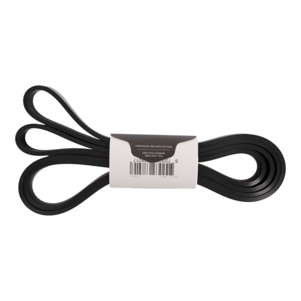 Norlander fitness band zwart 100 cm