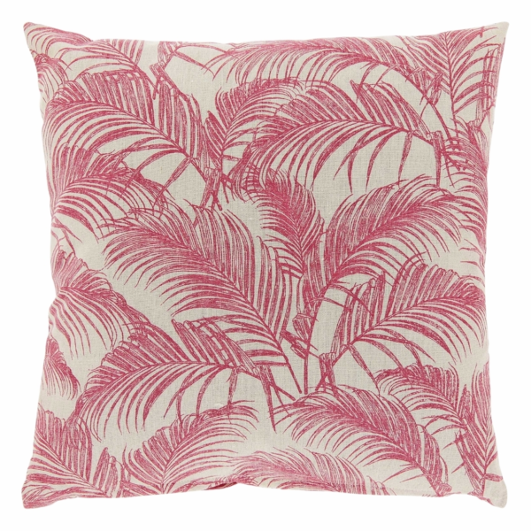 Unique Living kussen Roeli roze 45 x 45 cm