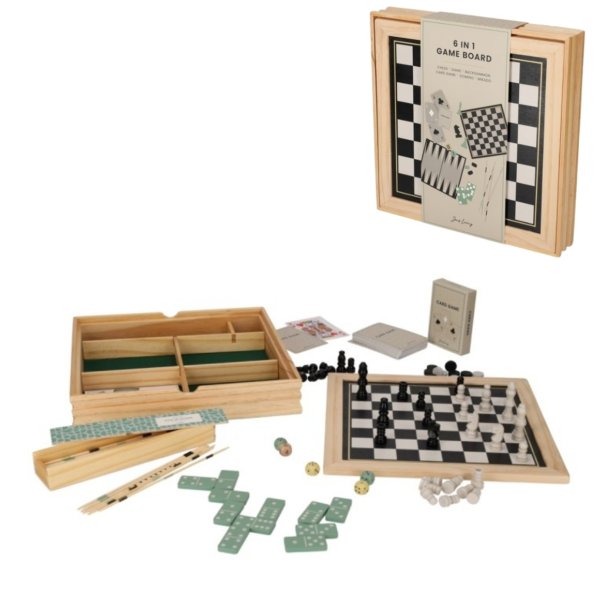 Jens Living 6-in-1 game board